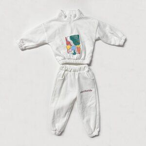 White Toddler Sweatsuit